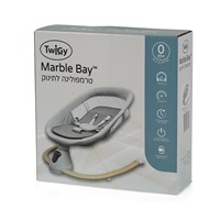 טרמפולינה חשמלית מרבל ביי מסגרת עץ – Marble Bay™ 2 in 1