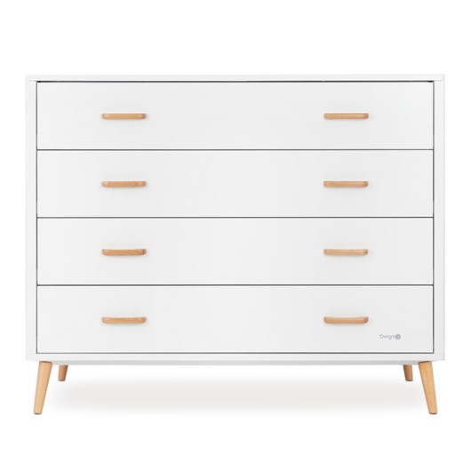 שידת אחסנה אליסון לבן/עץ - Alison™ Dresser White/Wood 120 cm - לבן / עץ - White / Wood