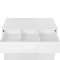 שידת אחסנה ריין לבן קלאסי – Rain™ Dresser Classic White 100 cm