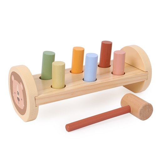 הך בפטיש מעץ - ‏‏‏‏Wooden Hammer Bench - צבעוני - Colorful