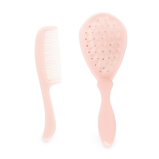 סט מברשת ומסרק - Flawless™ Comb & Brush - ורוד - Pink