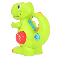 צעצוע דינוזאור עם אורות, הקלטה ומוזיקה - Toy Dino Voice Changing And Flash Torch