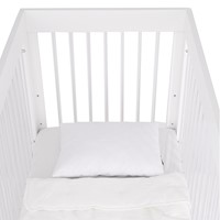 מיטת תינוק הילס לבן/אקריל – Hills™ Baby Bed White/acrylic 120×60 cm