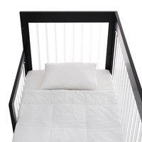 מגן למיטת תינוק אמנדה שחור/אקריל - Bed Rail Amanda Black/Acrylic