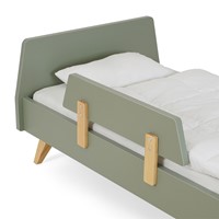 מיטת מעבר קרוליין ירוק/עץ – Caroline Toddler Bed Green/Wood 130×70 cm